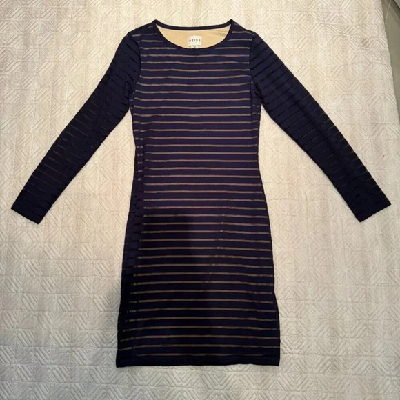 NEW Navy  Striped Dress, Reiss, US 6 - Picture 3 of 5